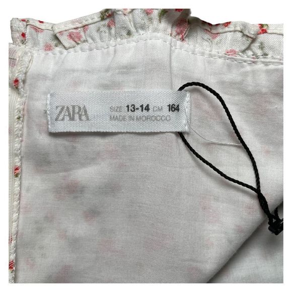 ZARA Floral Dress 13-14 - Picture 2 of 9